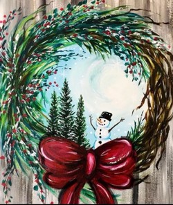 Sip and Paint Dec. 7th 1-3pm